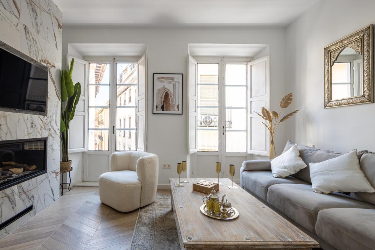 Arabica Suites - Lujosa Vivienda Con Suites Chimeneas En Granada - Centro Ngoại thất bức ảnh