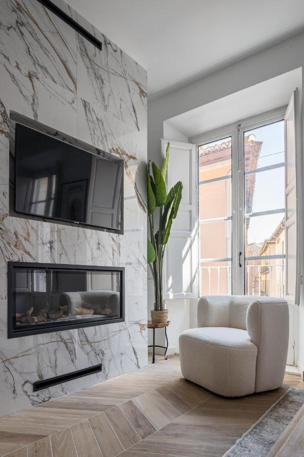 Arabica Suites - Lujosa Vivienda Con Suites Chimeneas En Granada - Centro Ngoại thất bức ảnh