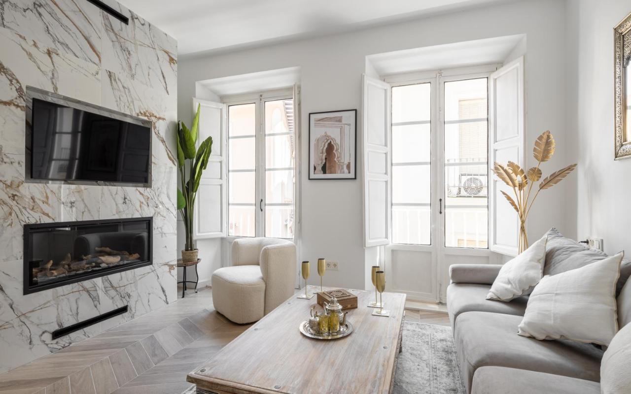 Arabica Suites - Lujosa Vivienda Con Suites Chimeneas En Granada - Centro Ngoại thất bức ảnh